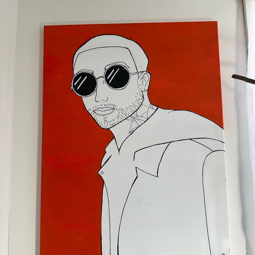 LAST CHANCE Mac Miller Portrait Painting